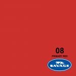 Fondo de Papel Savage Primary Red 1,35 x 11 mts