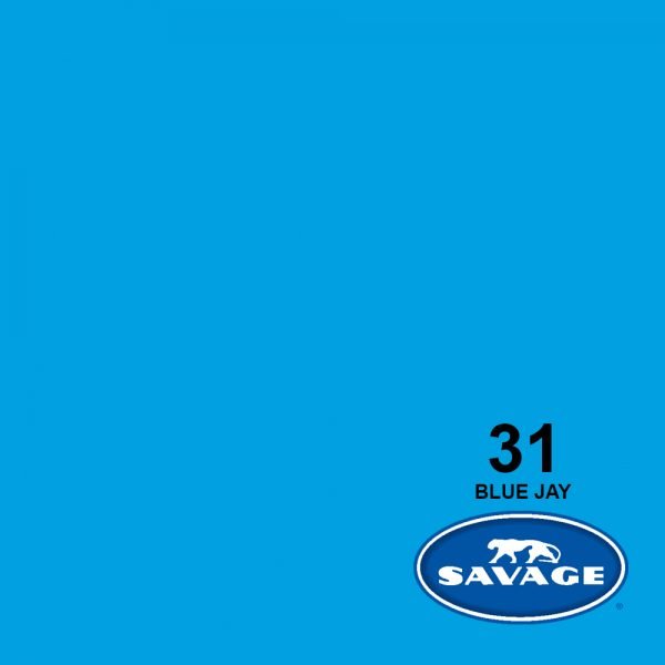 Fondo de Papel Savage Blue Jay 1,35 x 11 mts