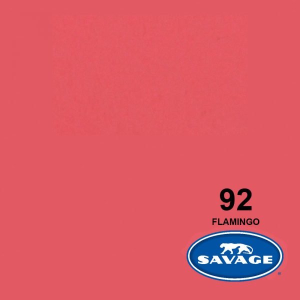 Fondo de Papel Savage Flamingo 1,35 x 11 mts