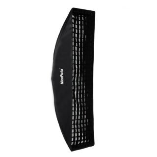 NiceFoto Softbox Paragua KS 30x150 cm con grilla