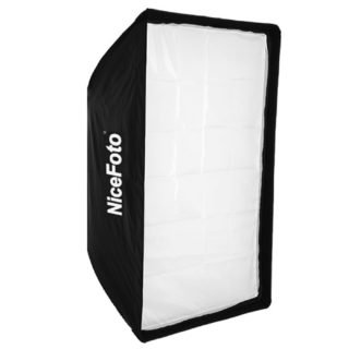 NiceFoto Softbox Paragua KS 70x100 cm con grilla