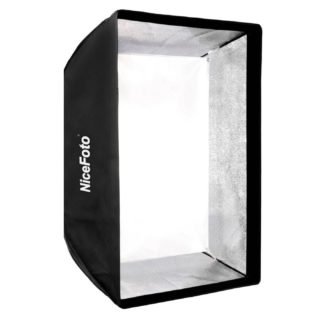 NiceFoto Softbox Paragua KS 60x90 cm con grilla